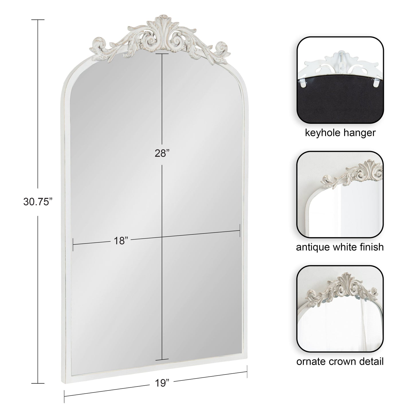 Arendahl Traditional Arch Mirror
