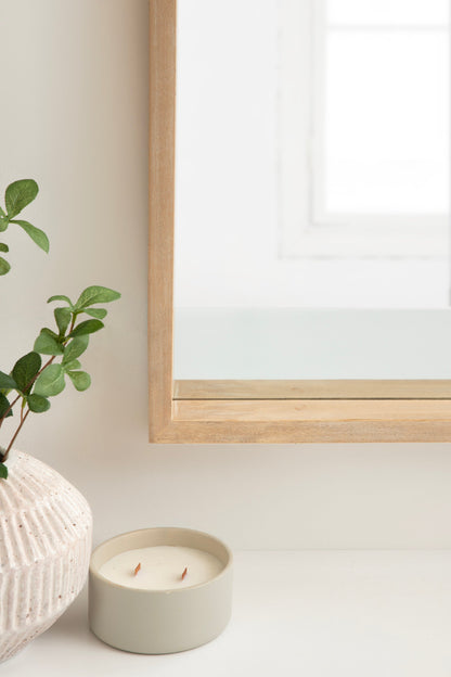 Hutton Wood Framed Arch Mirror