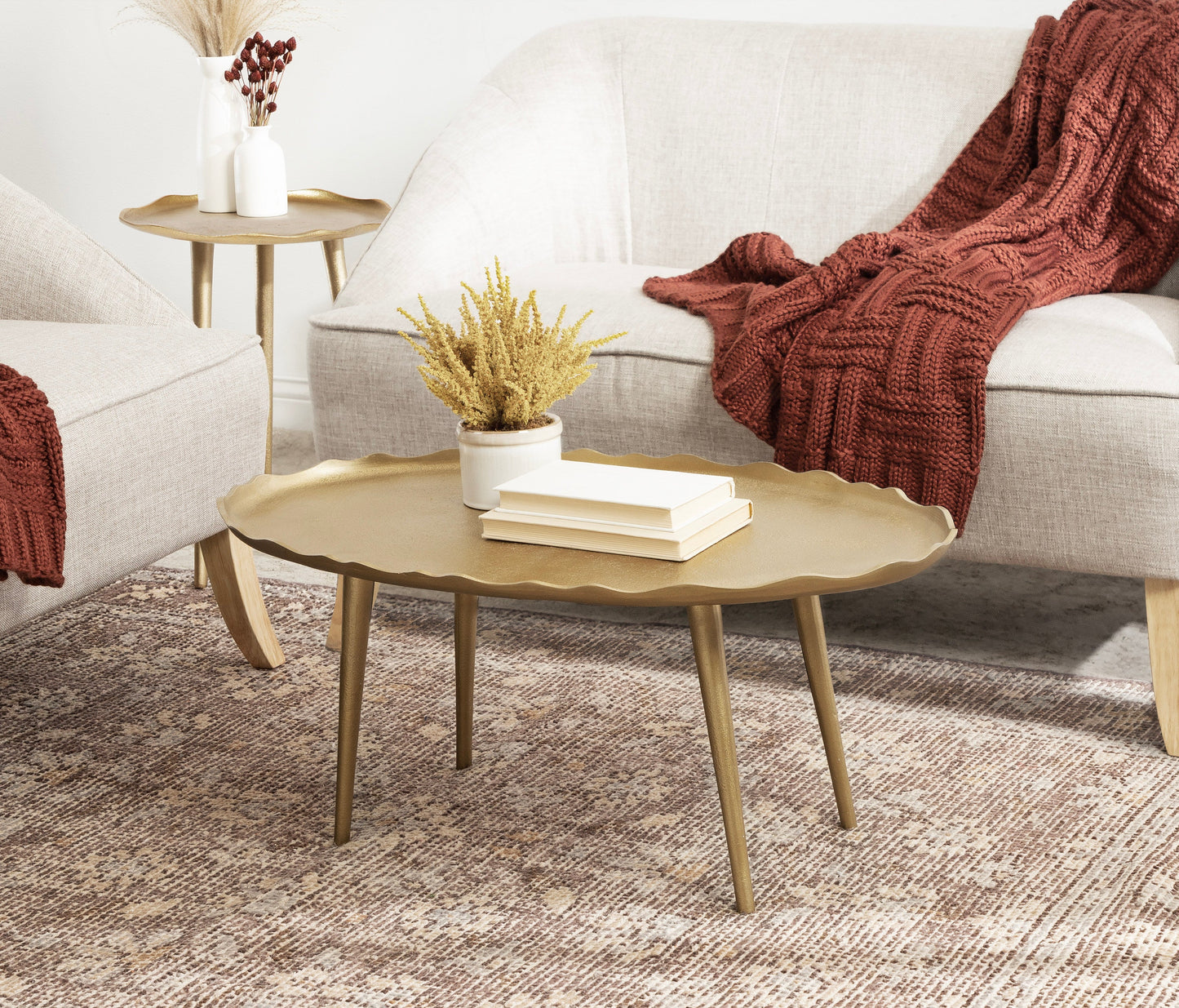 Alessia Oval Coffee Table