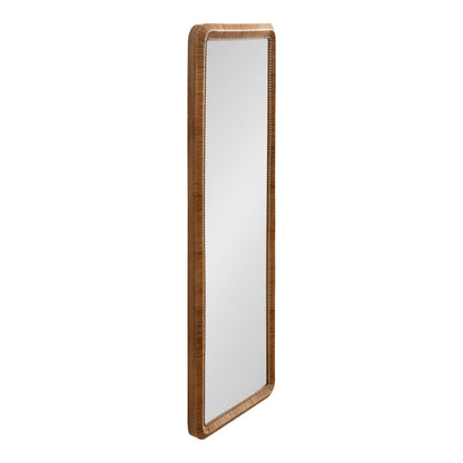 Rahfy Beaded Rectangle Framed Mirror