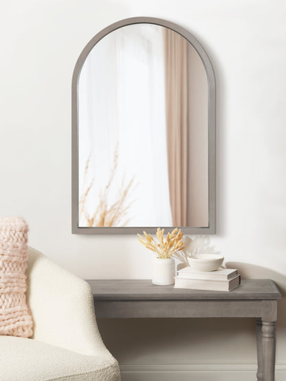Hutton Wood Framed Arch Mirror