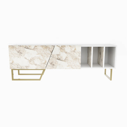 Linossa 59" Modern TV Stand Media Console fits TVs up to 65"