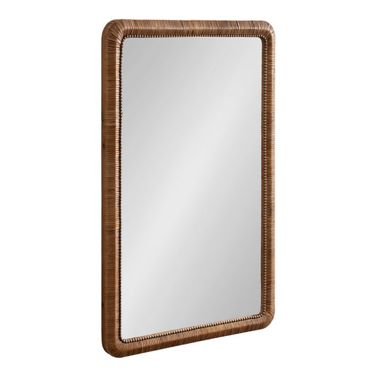 Rahfy Beaded Rectangle Framed Mirror