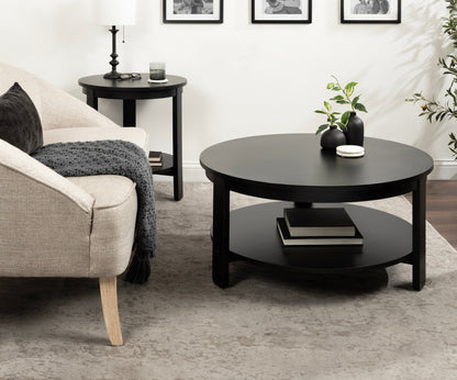 Foxford Round Wood Coffee Table