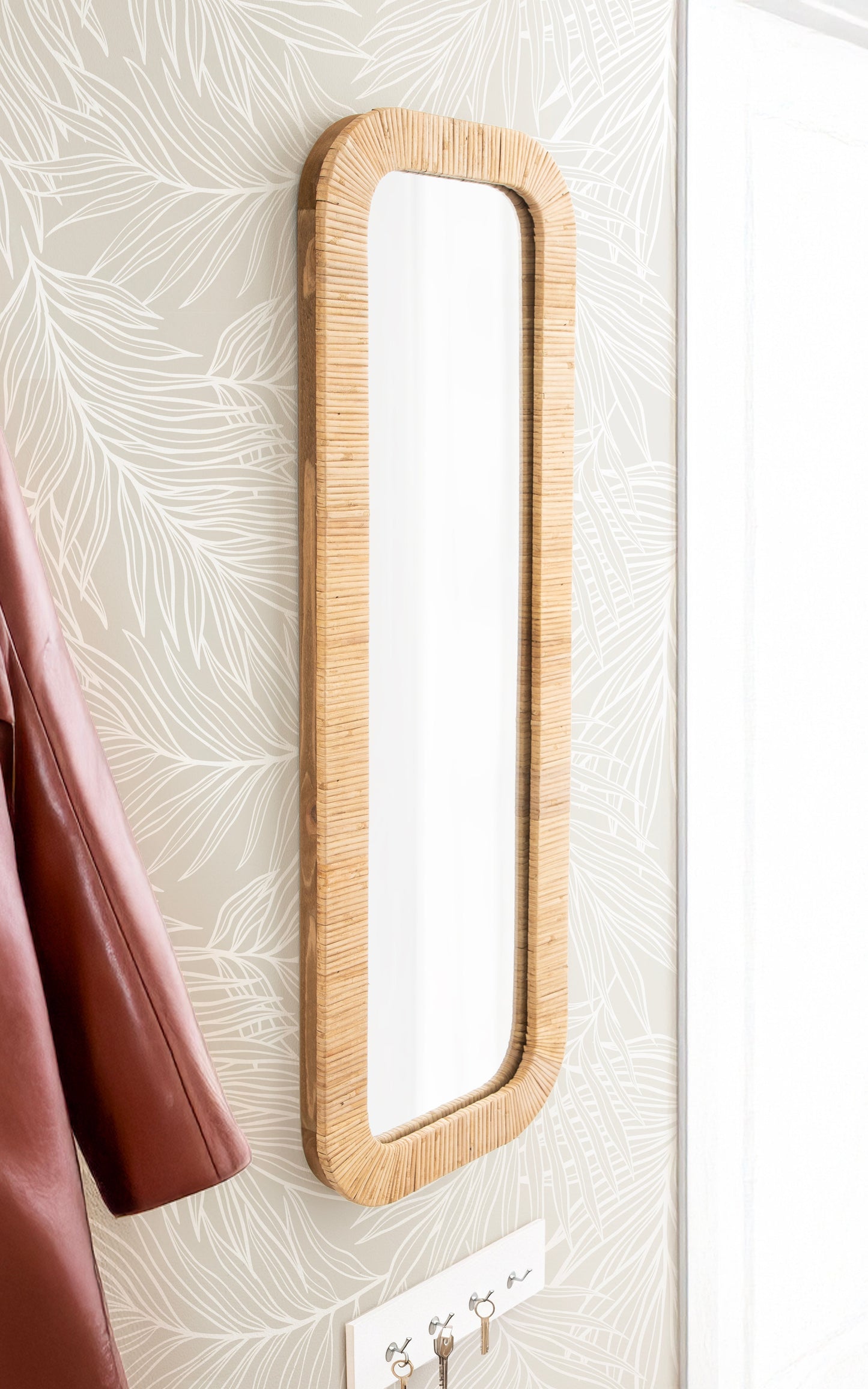 Rahfy Rectangle Framed Wall Mirror