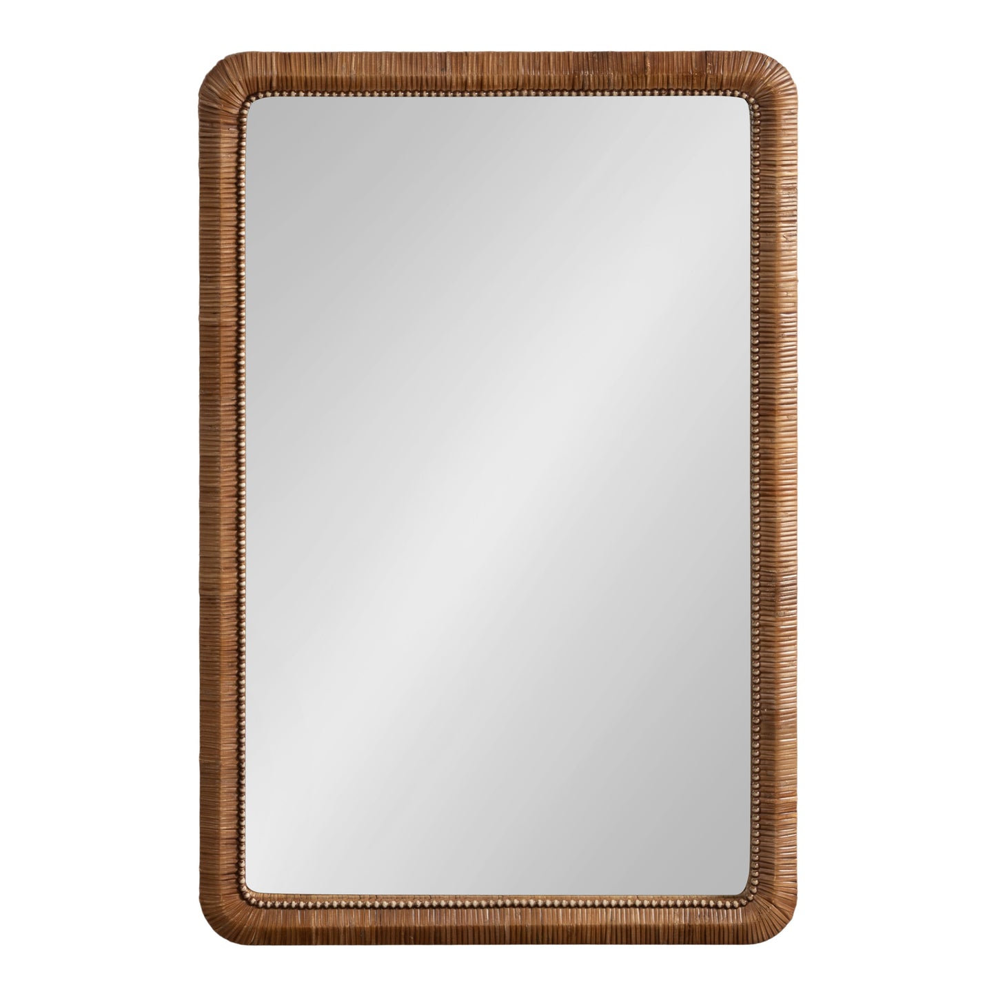 Rahfy Beaded Rectangle Framed Mirror