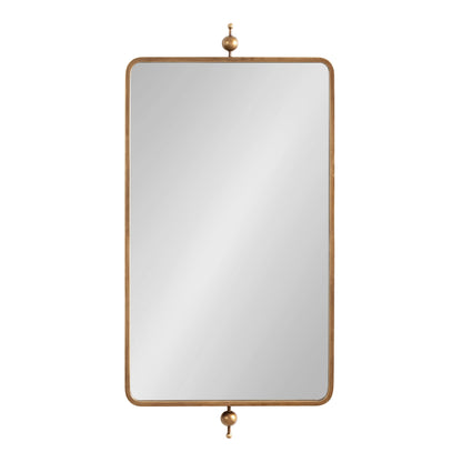 Kasota Metal Framed Mirror