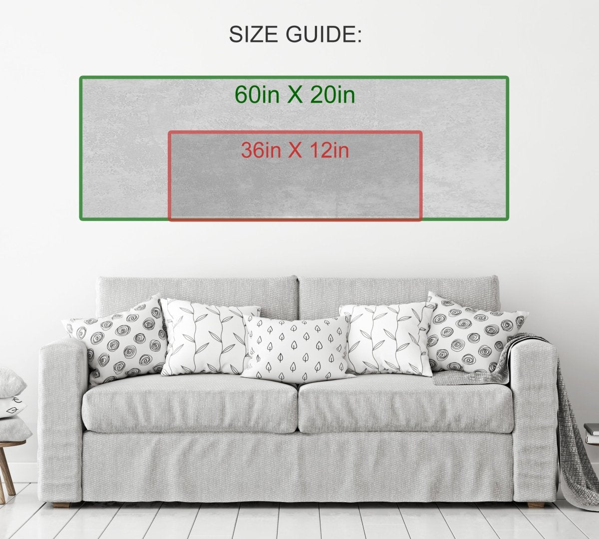 Sweet Dreams Wall Art Canvas – Above Bed Bedroom Decor for Couples