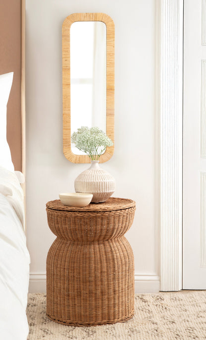 Rahfy Rectangle Framed Wall Mirror