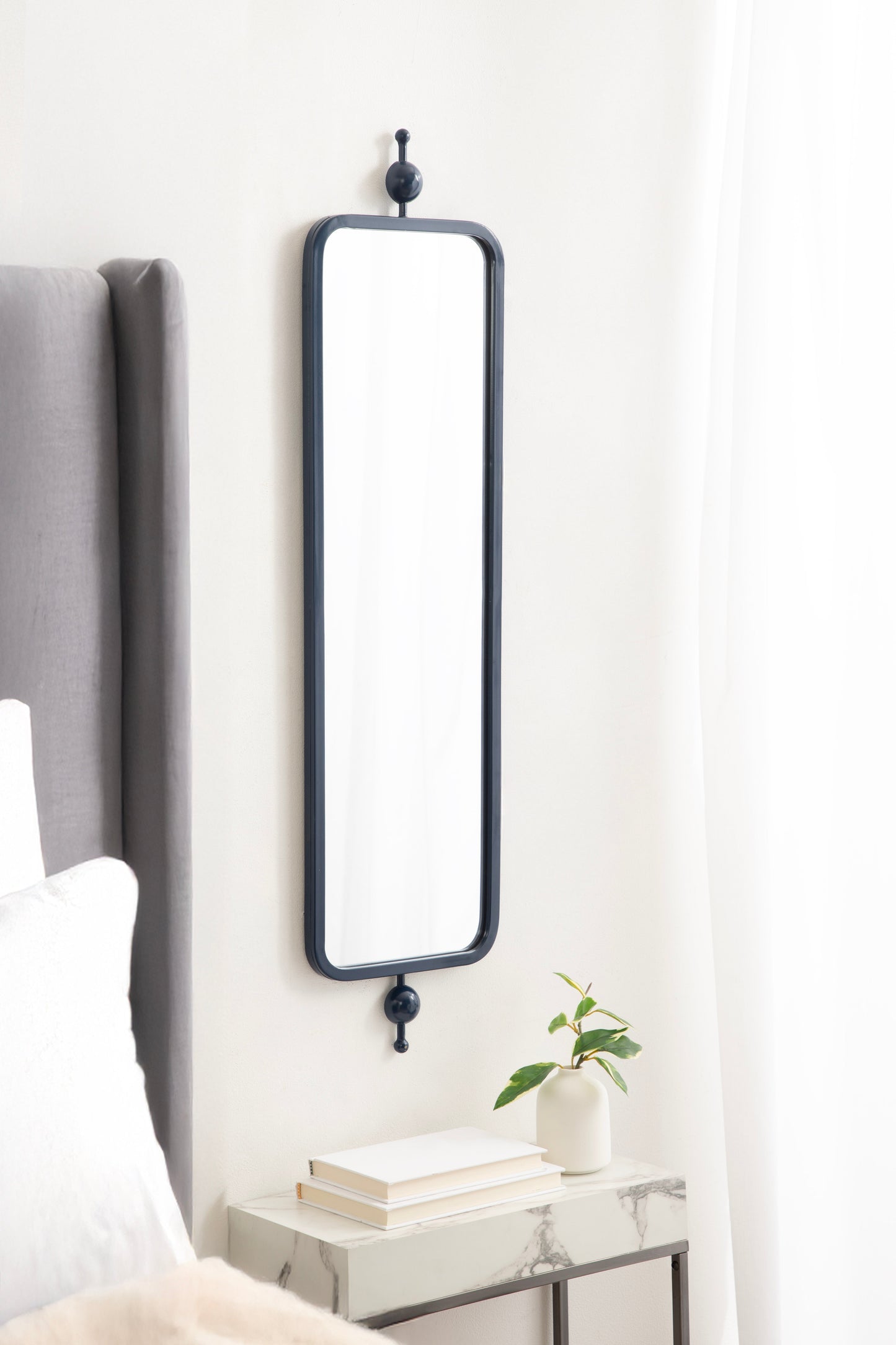 Kasota Metal Framed Mirror