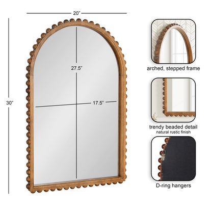 Beadbrook Arched Wall Mirror