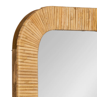 Rahfy Rectangle Framed Wall Mirror